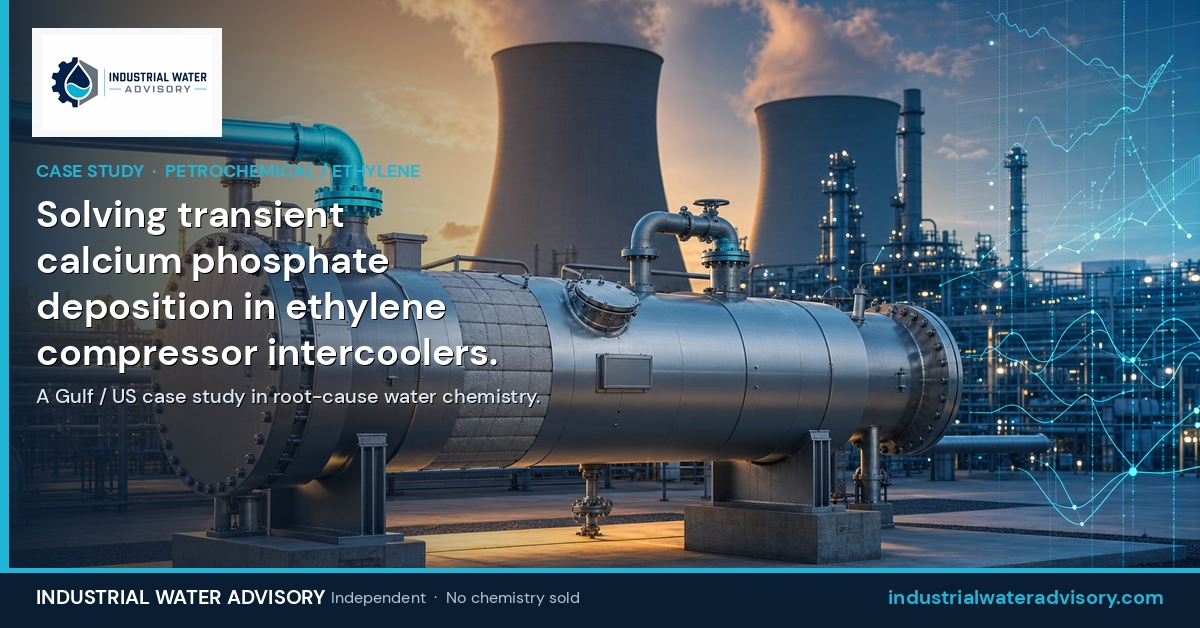 Petrochemical — Calcium Phosphate in Ethylene Intercoolers